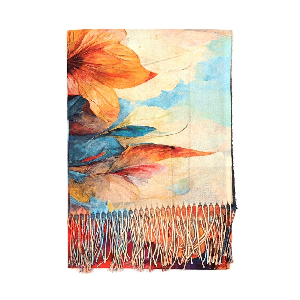 CTCW-16 Szalik zimowy damski z wiskozy 200x70cm